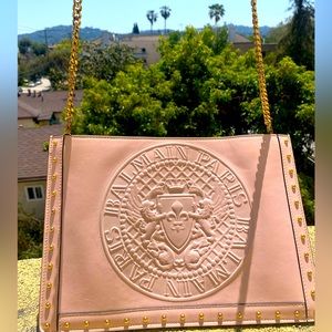 Balmain shoulder bag rare pastel pink